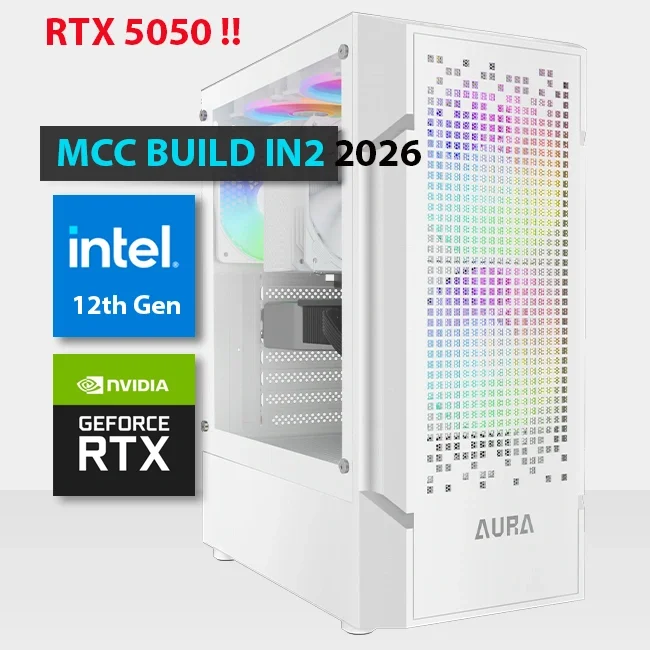 Intel MIDAS Gaming PC Build MCC IN2-26 Core i7-12700F RTX 5050 16GB RAM 512GB SSD - Image 2