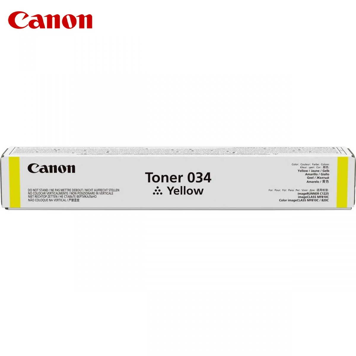 خرطوشة تونر ليزر Canon C-EXV34Y أصلية باللون الأصفر