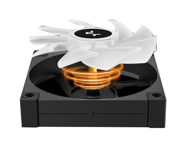 مبرد سائل للمعالج DeepCool LD240 مقاس 240mm AIO مع مضخة الجيل الخامس بسرعة 3400 RPM ومراوح ARGB وشاشة حالة المعالج - Thumbnail 10