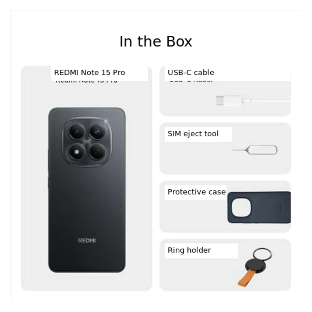 هاتف Xiaomi REDMI Note 15 Pro 4G ذكي 12GB رام 512GB جليشر بلو - Image 7