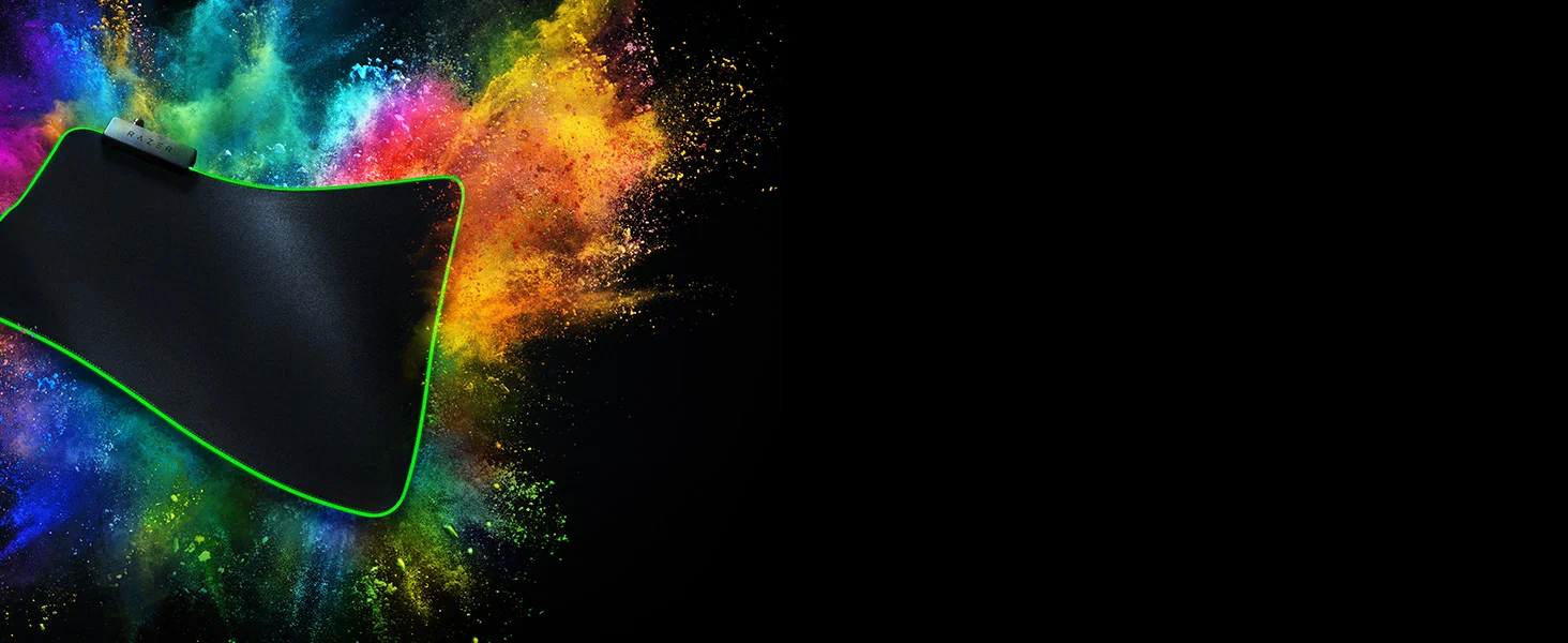 ماوس باد ألعاب ناعمة Razer Goliathus Chroma بإضاءة RGB - Thumbnail 3