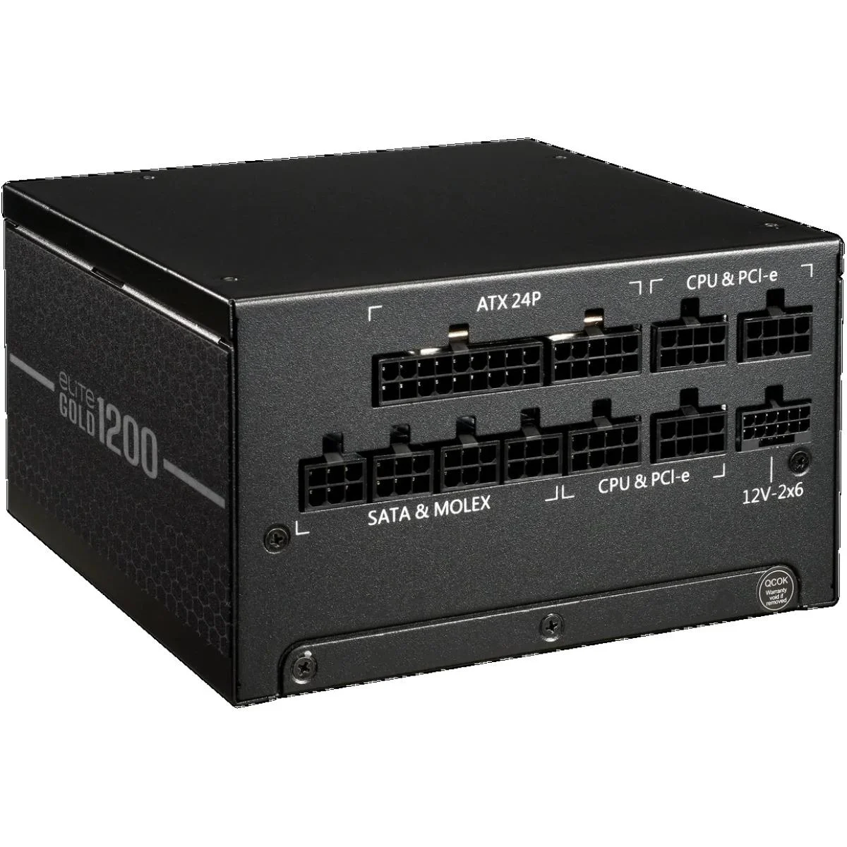 Cooler Master Elite Gold 1200 ATX 3.1 1200W 80 Plus Gold Modular Power Supply - Image 2