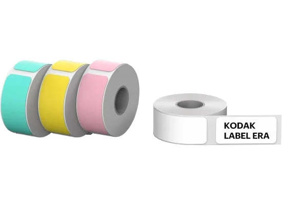 مجموعة ملصقات بديلة Kodak Label ERA M50 CRGM056، 12 لفة