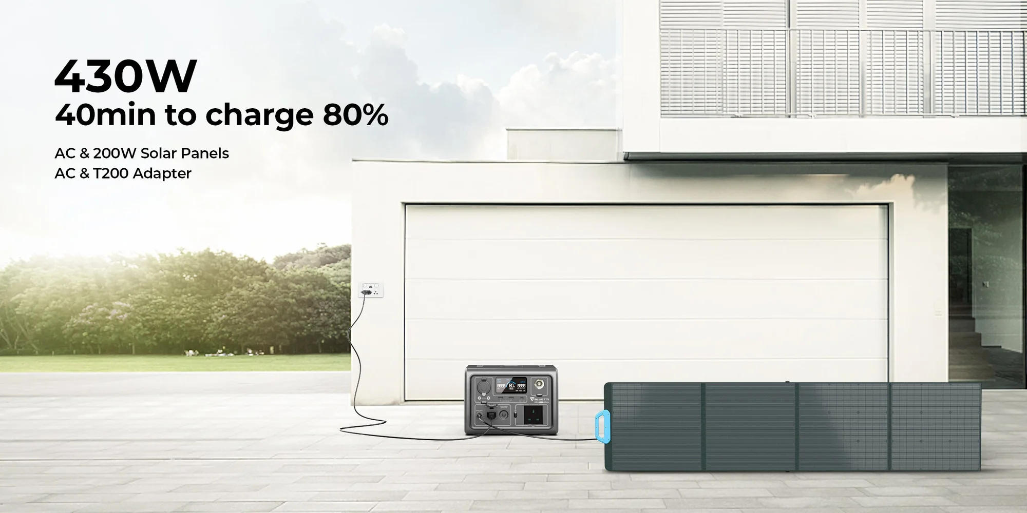 محطة طاقة محمولة BLUETTI EB3A بسعة 268Wh وقدرة 600W لون رمادي - Thumbnail 10
