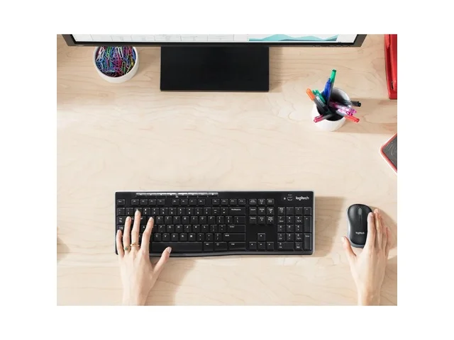 لوحة مفاتيح وماوس لاسلكيان Logitech MK270 - Image 9