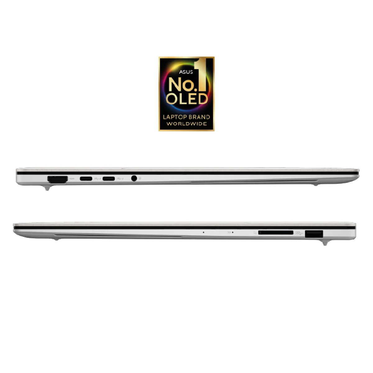 لابتوب Asus UM5606GA-SR137W Zenbook S 16 بمعالج Ryzen AI 7 445 و32GB رام و1TB SSD وشاشة OLED لمس 16 إنش 3K - Thumbnail 4