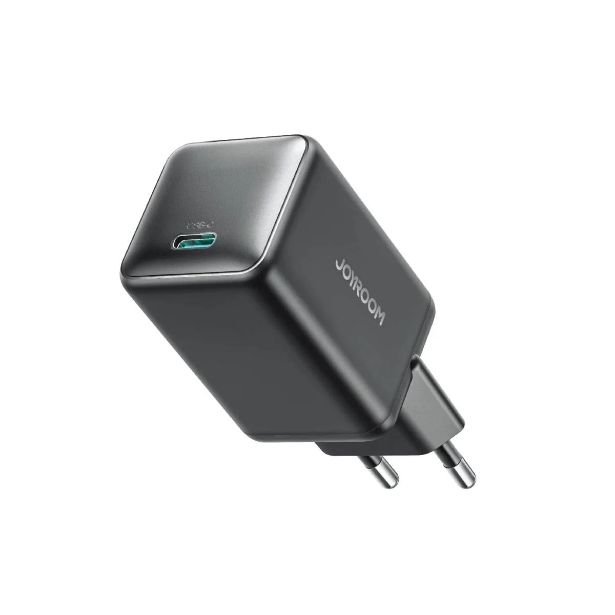 JOYROOM JR-TCG18 65W GaN USB-C Charger, EU/UK Plug - Black - Image 3