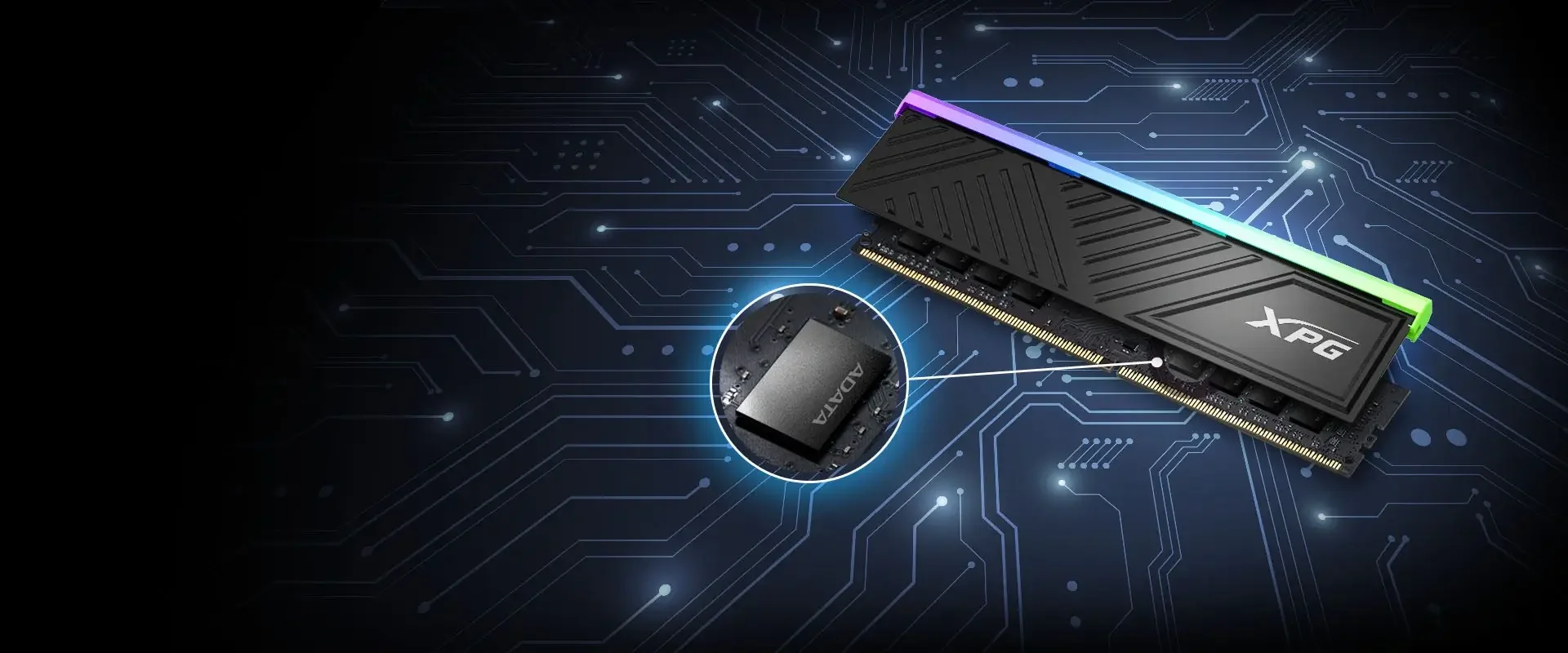 رام ADATA XPG SPECTRIX D35G سعة 8GB DDR4 بتردد 3600MHz RGB لون أسود - Image 5