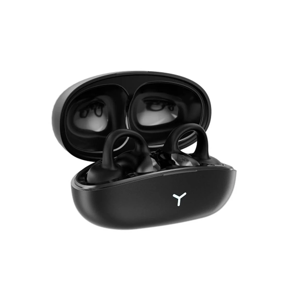 سماعات WiWU T17 لاسلكية Bluetooth 5.2 مع علبة شحن - أسود - Image 2