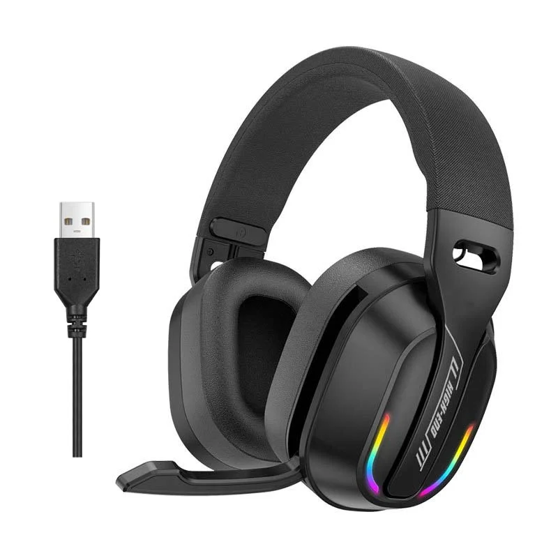 سماعة ألعاب KOMC GT200 سلكية USB مع إضاءة RGB - Image 4