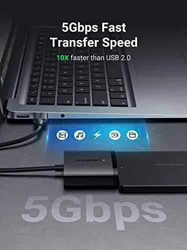 سلك محول USB 3.0 إلى SATA من Ugreen 60561 - Thumbnail 2