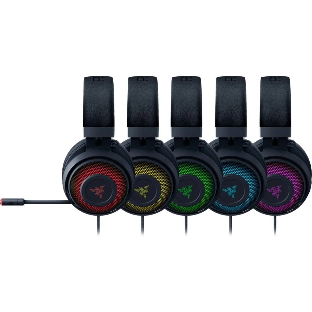 Razer Kraken Ultimate USB Gaming Headset with THX Spatial Audio, ANC Microphone and Chroma RGB - Thumbnail 3