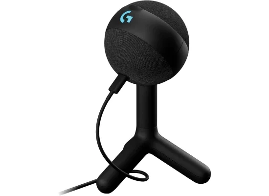 Logitech Yeti Orb USB Condenser Gaming Microphone with LIGHTSYNC RGB, Black - Thumbnail 7