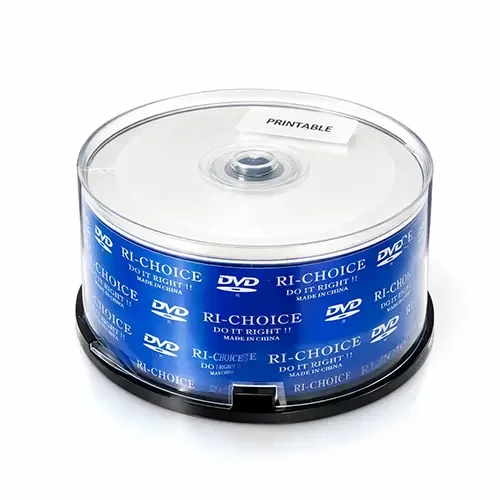 أقراص DVD-R فارغة RI-CHOICE سعة 4.7GB عبوة 50 قرص