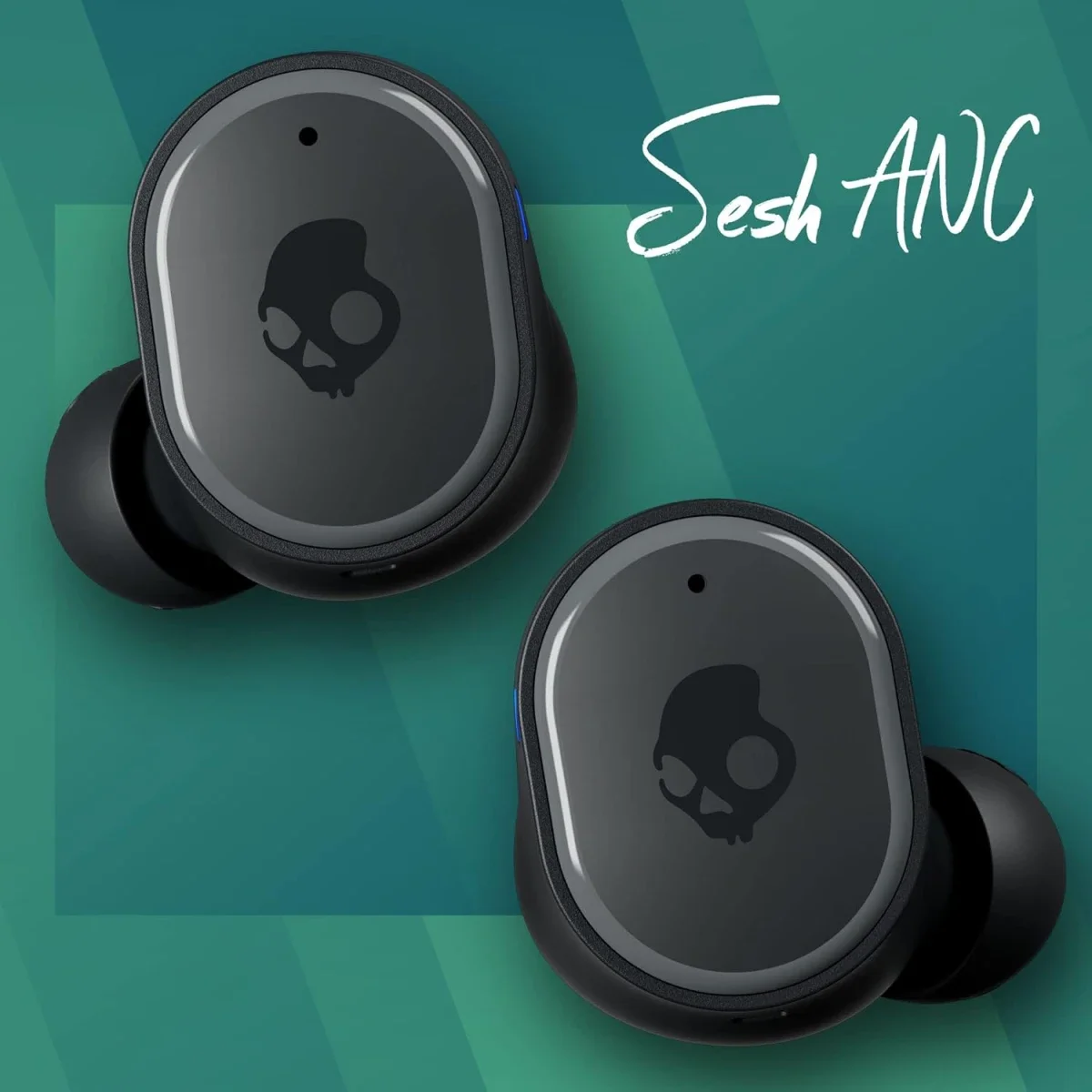 Skullcandy SESH ANC True Wireless Earbuds with Bluetooth, Noise Cancelling and 46 Hours Battery - True Black - Thumbnail 8