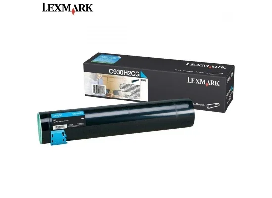 خرطوشة تونر Lexmark C935 أصلية سماوي C930H2CG - Thumbnail 2