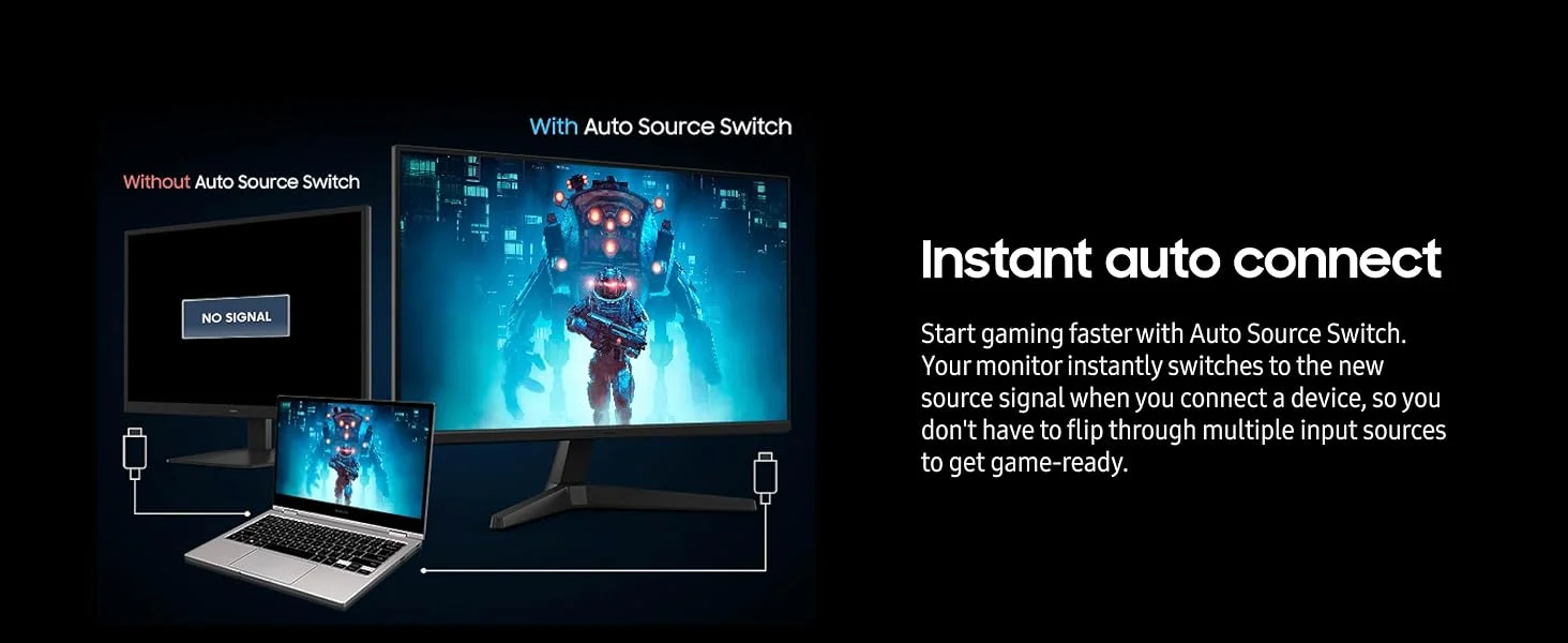 Samsung Odyssey G5 G53F 27-Inch QHD IPS Gaming Monitor, 200Hz, 1ms - Thumbnail 20
