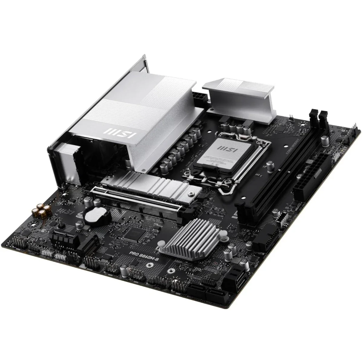 MSI PRO B860M-B mATX Motherboard LGA 1851 DDR5 PCIe 5.0 M.2 Gen5 5G LAN - Thumbnail 5