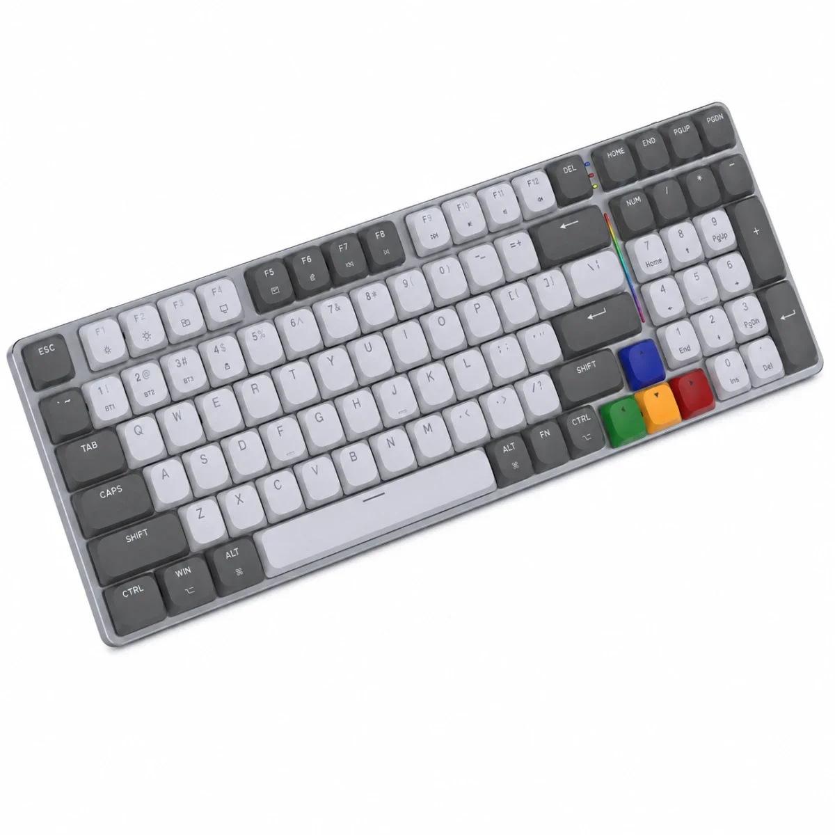 Fantech Low-Profile Wireless Mechanical Keyboard Grey Red Switch SUPER MAXFIT AIR99 MK916 - Image 4