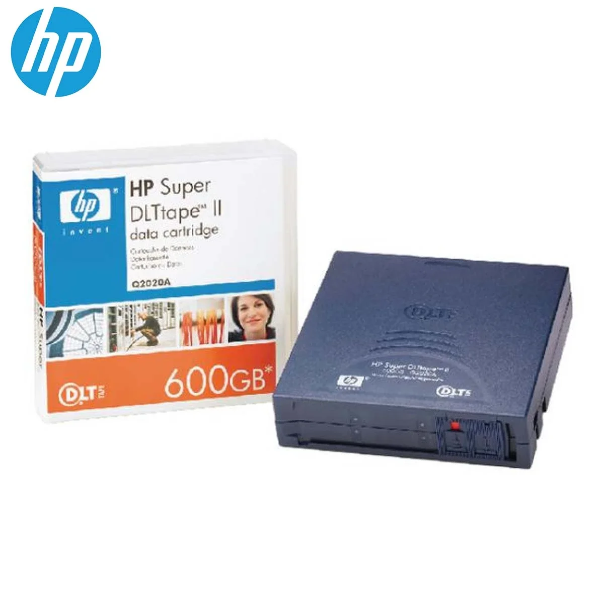 خرطوشة بيانات HP Q2020A Super DLT II بسعة 600GB