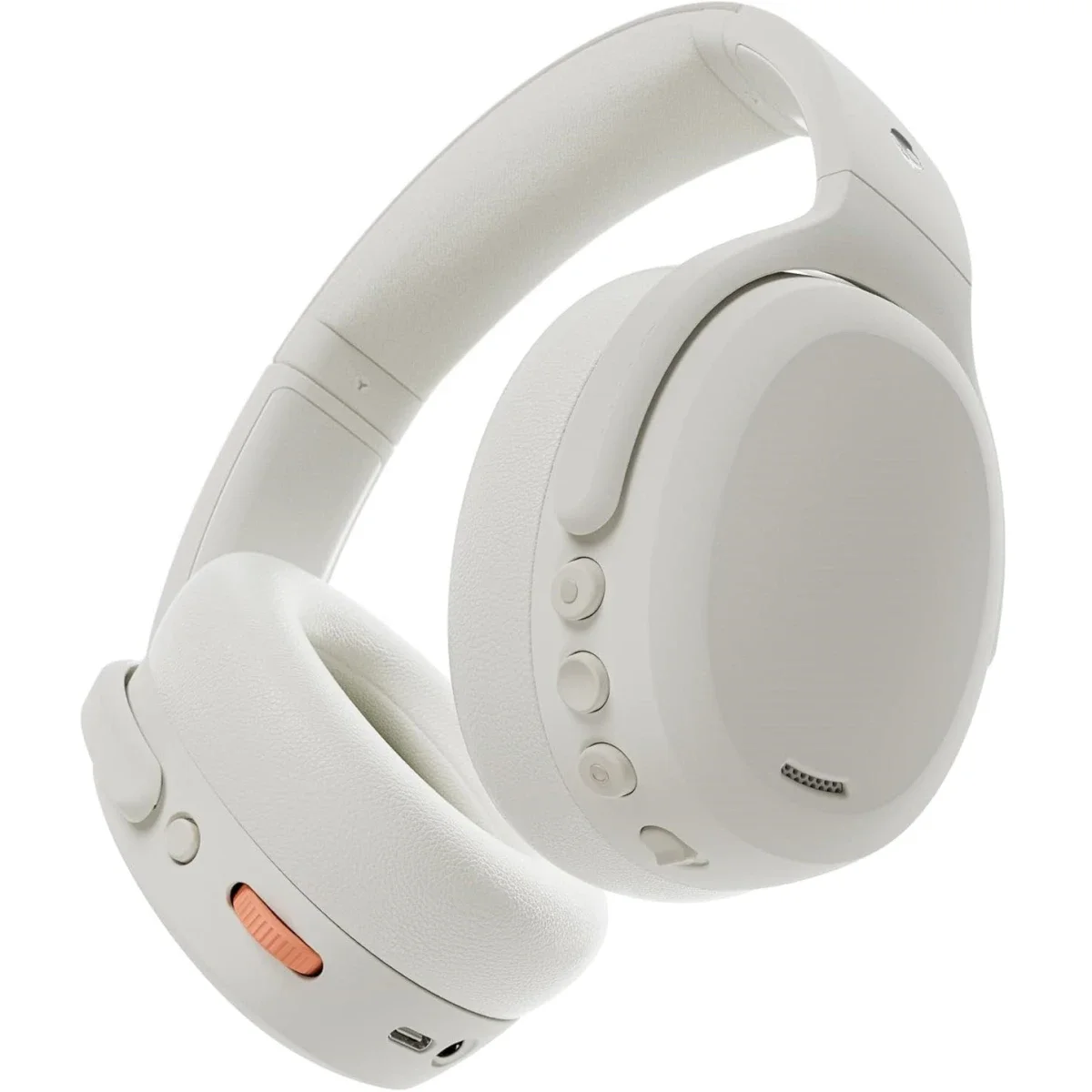 سماعات رأس Skullcandy Crusher ANC 2 لاسلكية بتقنية Bluetooth فوق الأذن مع باس قابل للتعديل - Bone