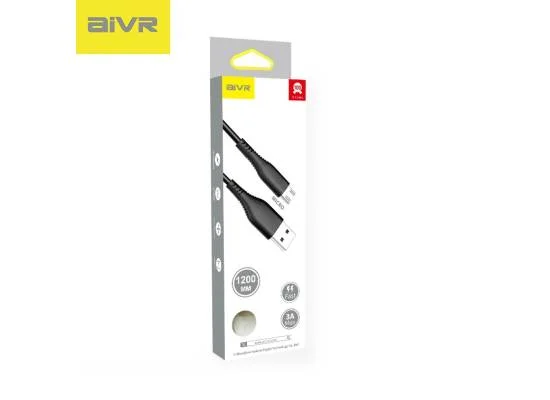 كابل شحن AIVR AK001-M Micro USB سريع بطول 1.2 متر 3 أمبير - Thumbnail 2
