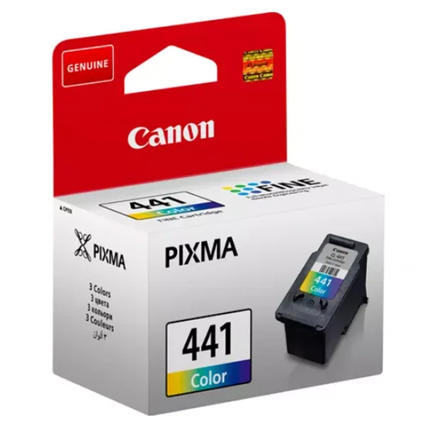 علبة حبر Canon CL-441 ثلاثية الألوان - Thumbnail 2