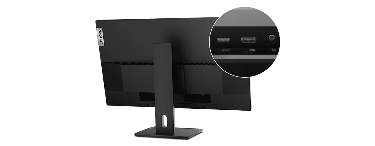 Lenovo ThinkVision E27q-40 27-inch QHD IPS Business Monitor, 100Hz, Black - Thumbnail 10