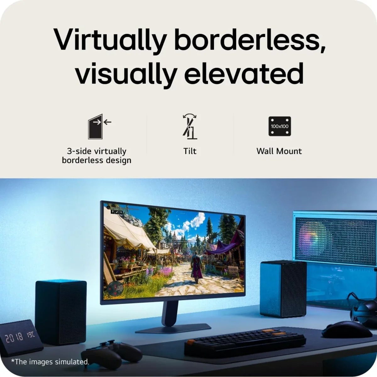 شاشة ألعاب LG 27G523B-B UltraGear G5 مقاس 27 إنش IPS Full HD، 200Hz، 1ms GtG، HDR10، FreeSync وG-SYNC Compatible، أسود - Thumbnail 5