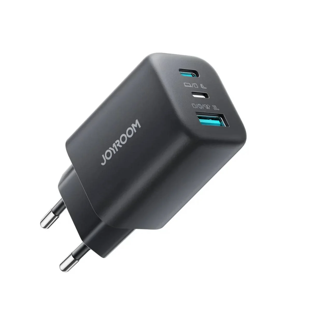 JOYROOM JR-TO1 45W GaN Wall Charger with 2 USB-C and 1 USB-A Ports - Thumbnail 4