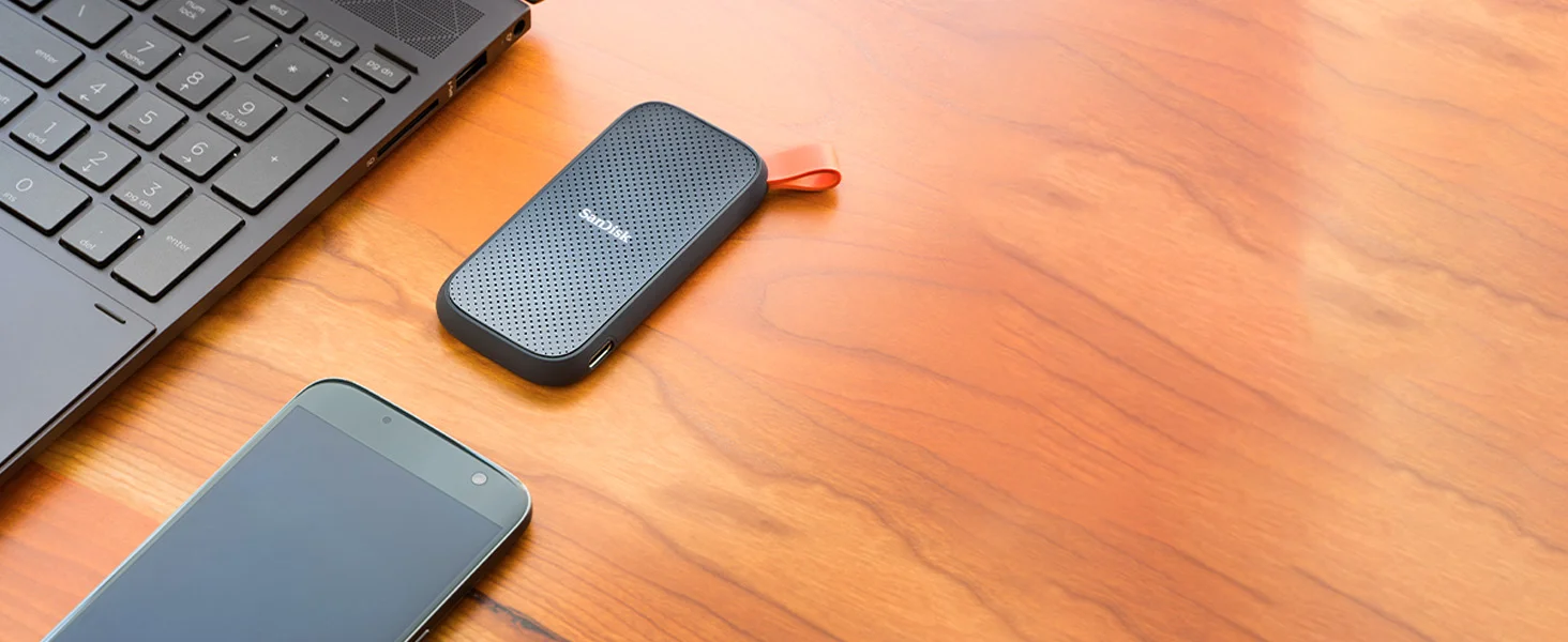 هارديسك  SSD خارجية SanDisk Portable SSD سعة 2TB بمنفذ USB-C بسرعة تصل إلى 800MB/s - Thumbnail 9