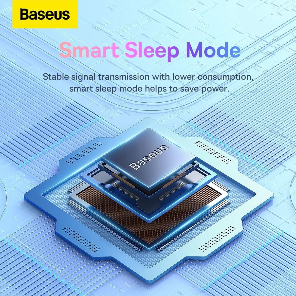 ماوس Baseus F01B لاسلكي ثلاثي الوضع بأزرار صامتة ودقة 800/1000/1600 DPI، رمادي - Image 6
