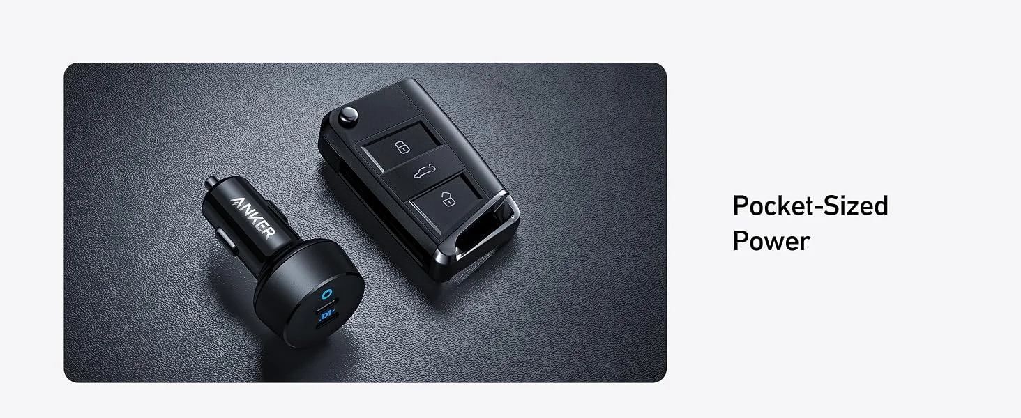 شاحن سيارة Anker PowerDrive III Duo بقدرة 40 واط ومنفذين USB-C - Thumbnail 12