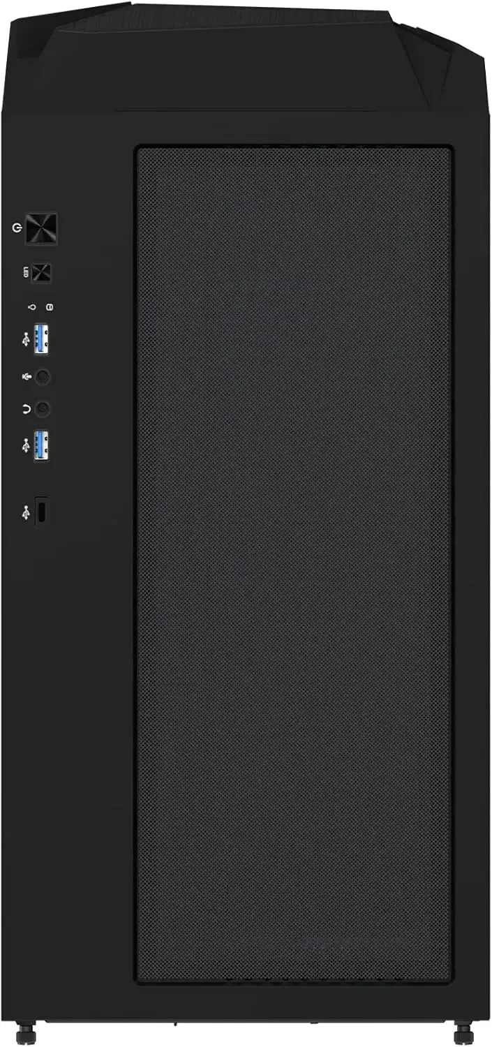 صندوق كمبيوتر ألعاب GIGABYTE C301G V2 Glass ميد تاور ARGB أسود - Thumbnail 2