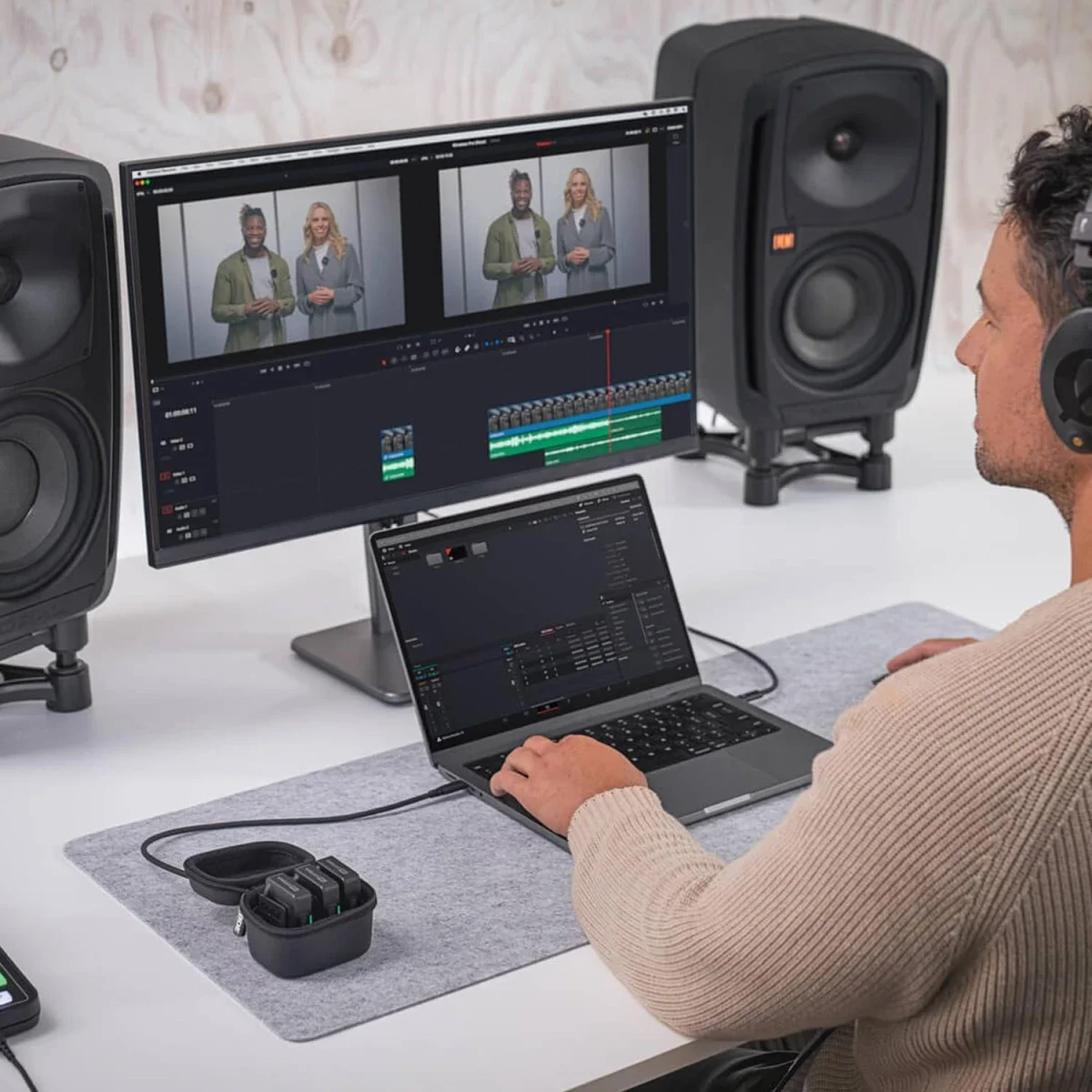 نظام ميكروفون لاسلكي مدمج RØDE Wireless PRO مع تايم كود وتسجيل 32-بت عائم - Image 2