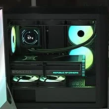 هيكل كمبيوتر Mini-Tower AeroCool D302A أبيض مع دعم رادياتير 360mm ومساحة لكرت شاشة 410mm - Thumbnail 14