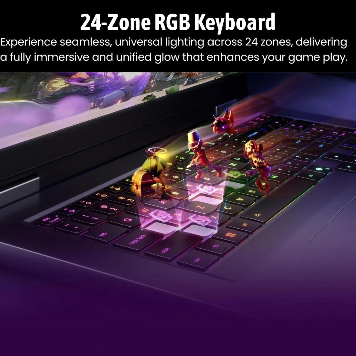 Lenovo LOQ Gaming 17 17.3-Inch FHD 165Hz Laptop, Intel Core i7-13650HX, RTX 5050, 16GB RAM, 512GB SSD, Luna Grey - Thumbnail 7