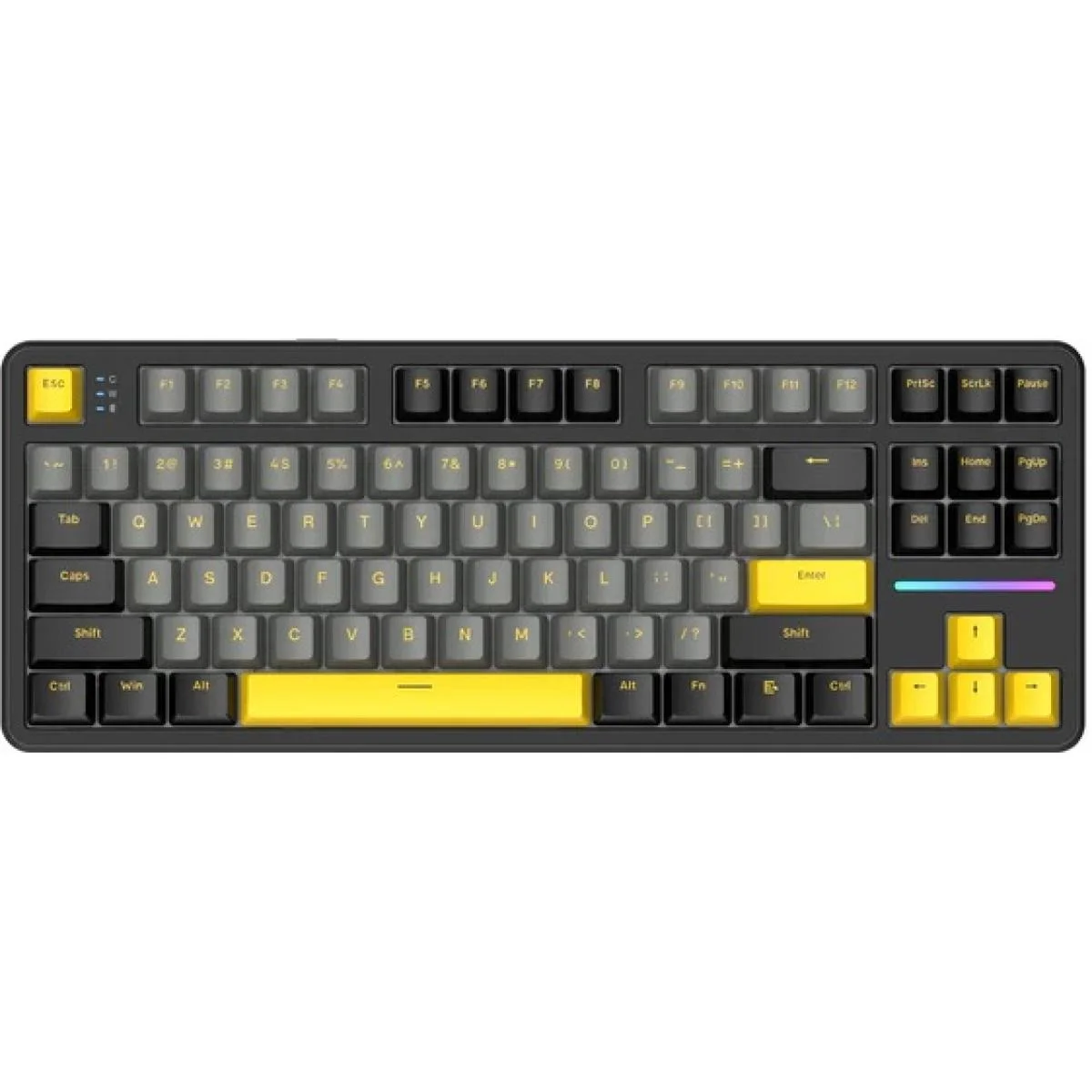 ATTACK SHARK X87 75% TKL Wireless Mechanical Gaming Keyboard, RGB, Star Black