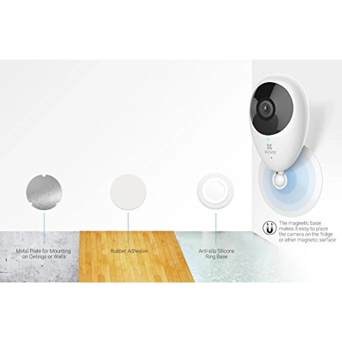 كاميرا مراقبة منزلية Ezviz C2C HD Wi-Fi مع اكتشاف الحركة - Image 6