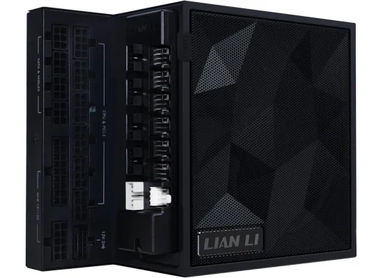 LIAN LI Edge 1200W 80 PLUS Gold Fully Modular ATX 3.0/3.1 PCIe 5.1 Power Supply - Black - Image 6