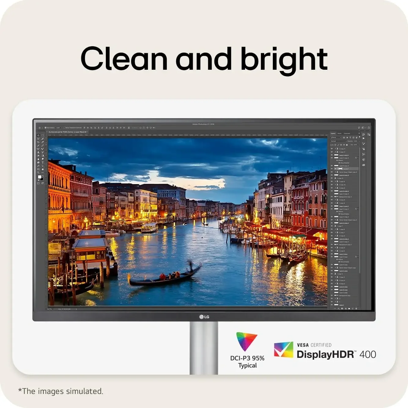 شاشة LG 27UP850K-W مقاس 27 إنش UltraFine 4K UHD IPS بتردد 60Hz وزمن استجابة 5ms HDR400 - Image 6