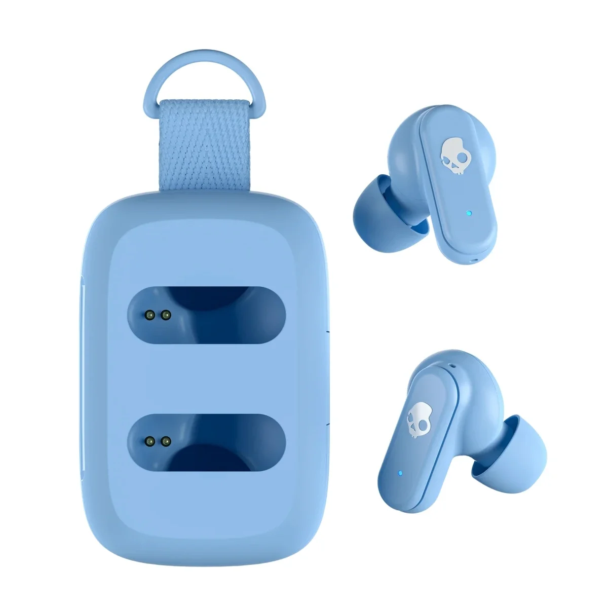Skullcandy Dime 3 True Wireless Bluetooth Earbuds - Preppy Blue - Image 2
