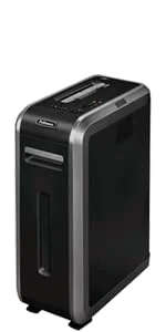 آلة تمزيق الورق Fellowes Powershred 125Ci بقص متقاطع 20 ورقة - Image 11