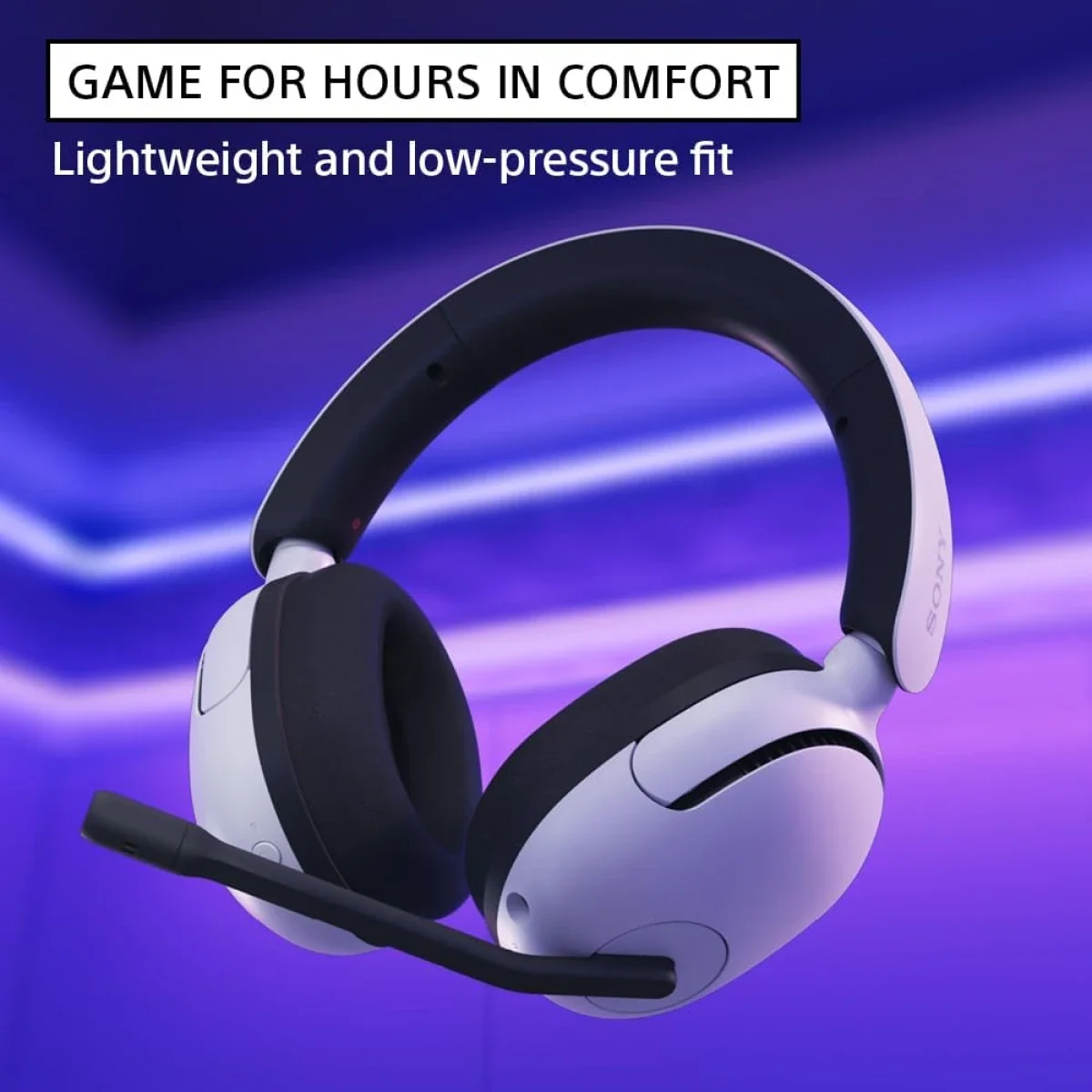 Sony INZONE H5 Wireless Gaming Headset with 360 Spatial Sound, 28-Hour Battery - White - Thumbnail 11
