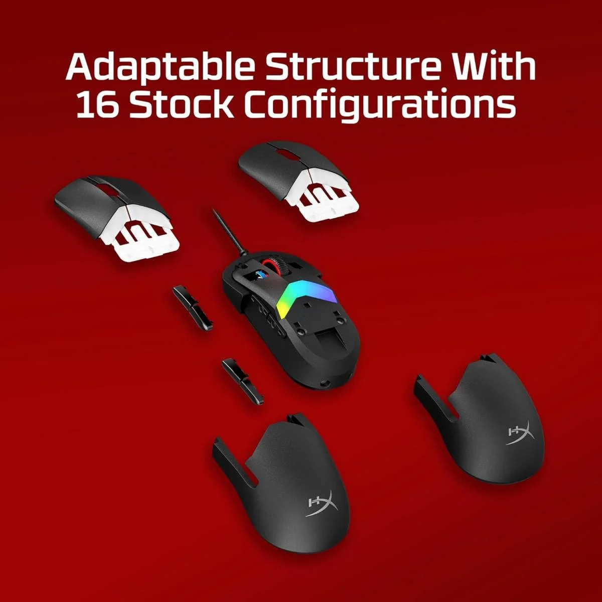 HyperX Pulsefire Saga Lightweight Gaming Mouse with 26K Sensor - Black - Image 4
