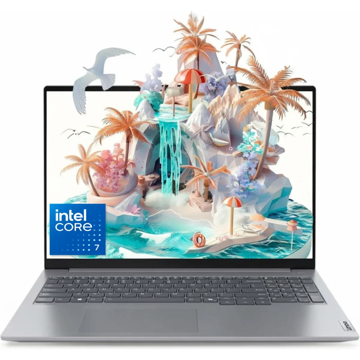 لابتوب أعمال Lenovo ThinkBook 16 Gen 9 16.0 إنش Intel Core 7 240H رام 16GB SSD 512GB Arctic Grey - Image 1