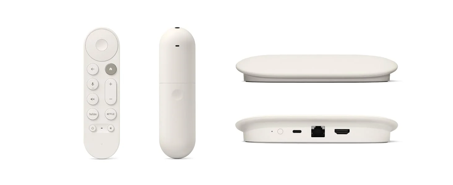جهاز بث Google TV Streamer 4K مع ريموت صوتي وسعة 32GB، Porcelain - Thumbnail 22