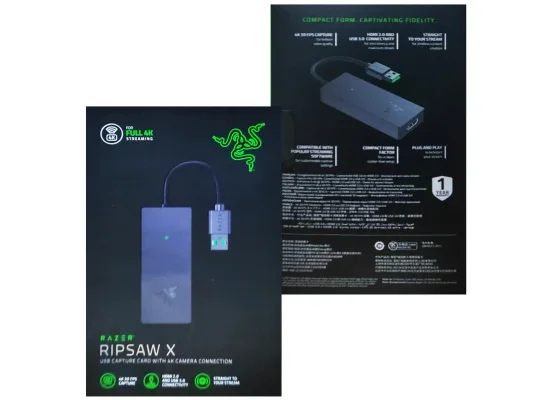 كرت التقاط USB Razer Ripsaw X بدقة 4K 30FPS مع HDMI 2.0 وUSB 3.0 - Image 9