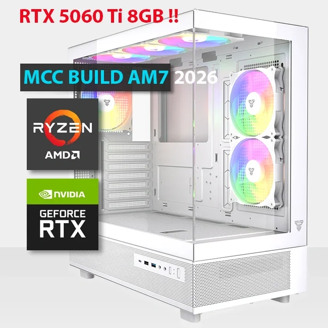 AMD Ryzen 7 7800X3D Gaming PC Build with RTX 5060 Ti 8GB