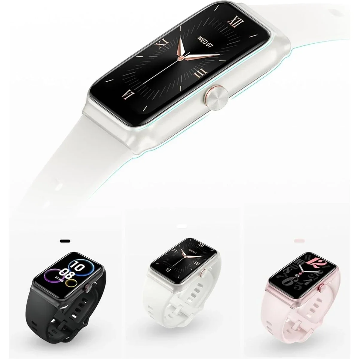 HONOR Choice Band Smartwatch with 1.64-inch AMOLED Display, Bluetooth 5.3, 5ATM, Black - Thumbnail 4
